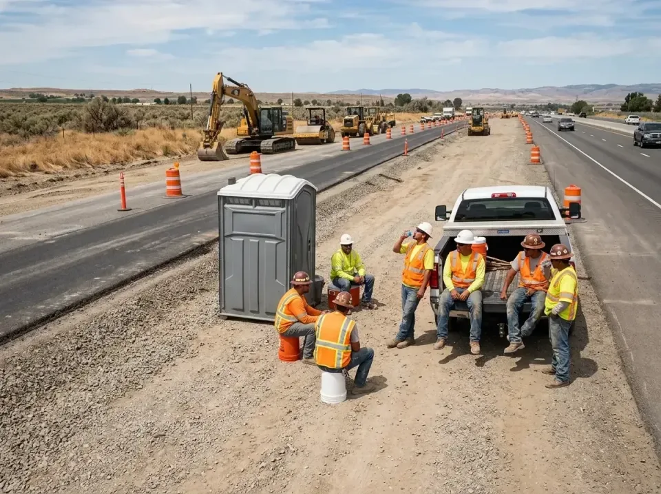 highway-road-construction-crew-007 — frequently asked questions, Porta Potty and Restroom Rentals in Short Pump, VA